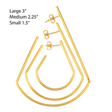 Load image into Gallery viewer, SE765SM Gold Plated Earrings