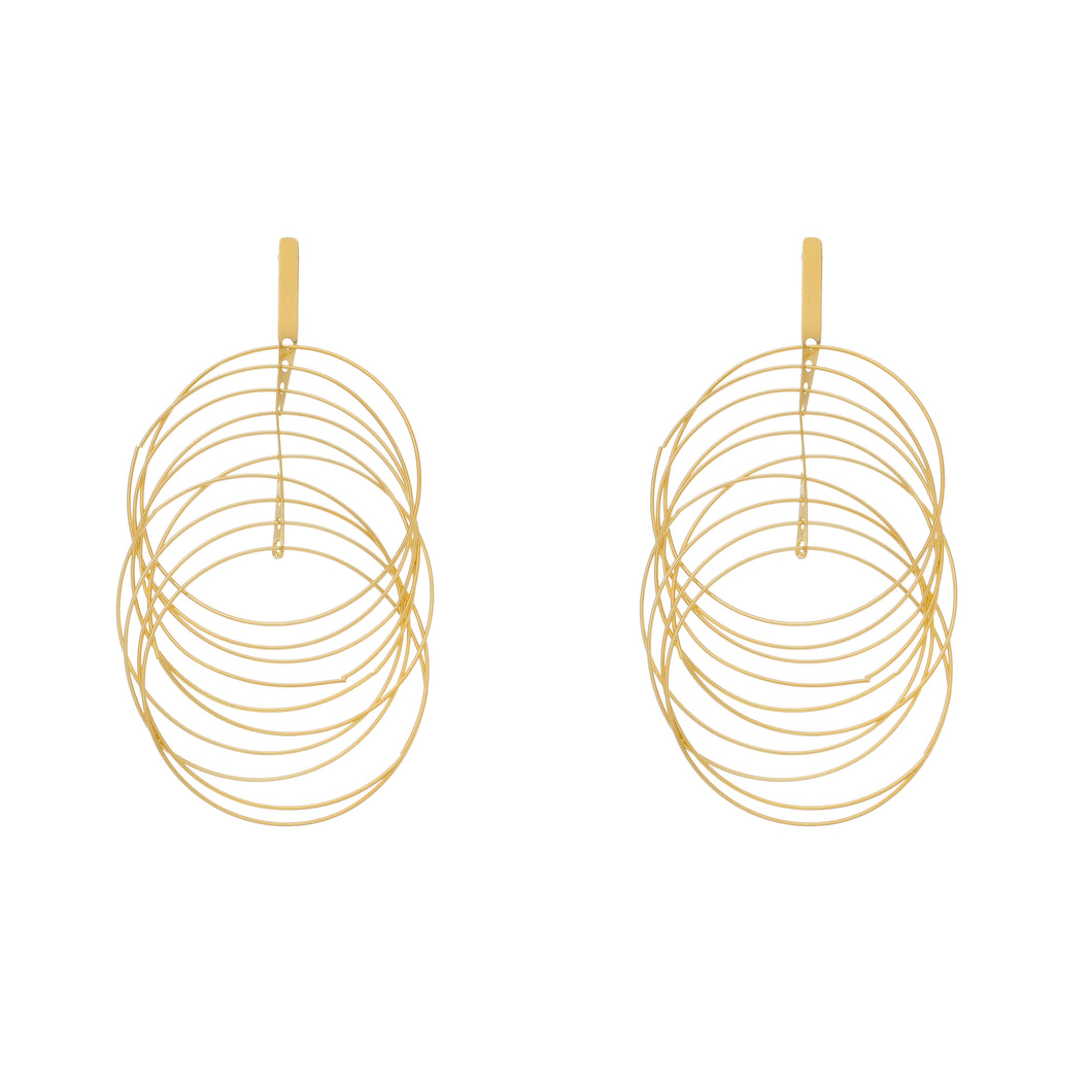 SE772XL Many-Looped X-Large Earrings