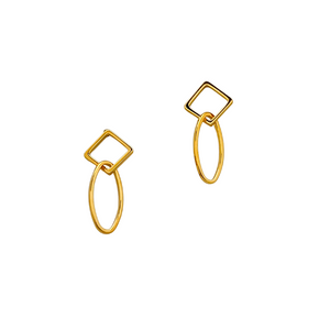 SE782 18K Gold Plated Earrings