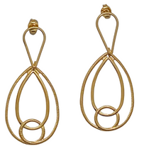 Load image into Gallery viewer, SE787 18K Gold Plated Earrings