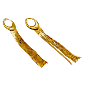 SE788 "Fringe" 18k Gold Plated Earrings