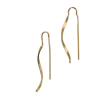 Load image into Gallery viewer, SE794B Wavy &quot;thread&quot; Earrings