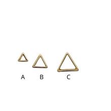 Load image into Gallery viewer, SE797A &quot;Triangle stud&quot; Earrings