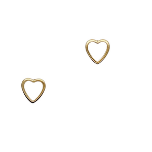 SE798B "Heart shape" stud Earrings
