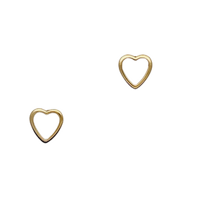 SE798A "Heart shape" stud Earrings