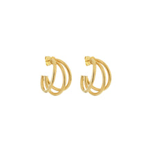 Load image into Gallery viewer, SE803 18K Gold Plated &quot;small&quot; Hoops