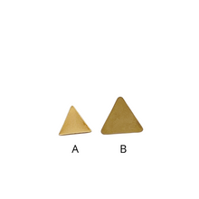 Load image into Gallery viewer, SE820B &quot;Triangle shape&quot; Stud Earrings