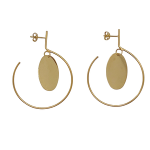 SE828 18K Gold Plated Earrings