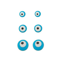 Load image into Gallery viewer, SE834C  &quot;large blue evil eye&quot; stud Earrings