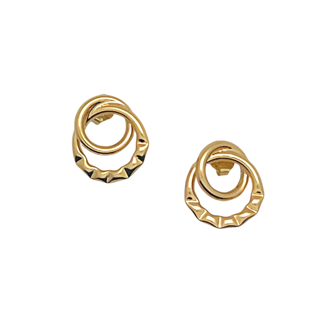 SE835B 18K Gold Plated Earrings