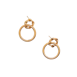 SE840 18K Gold Plated Earrings