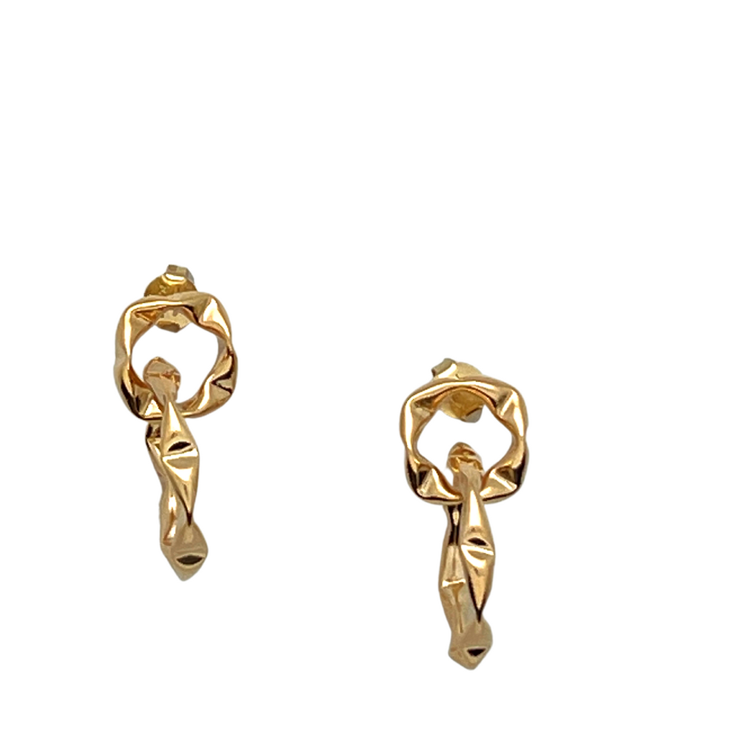 SE841 18K Gold Plated Earrings