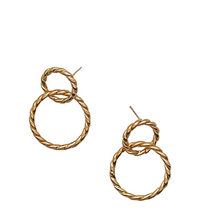 Load image into Gallery viewer, SE842 18K Gold Plated Earrings