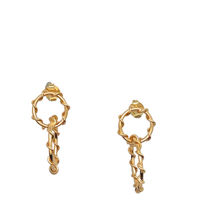 SE843 18K Gold Plated Earrings
