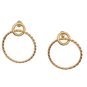 SE844 18K Gold Plated Earrings