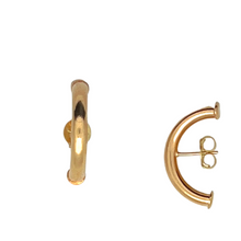 Load image into Gallery viewer, SE845A 18K Gold Plated &quot;half moon&quot; Earrings