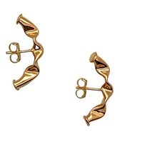 Load image into Gallery viewer, SE845B 18K Gold Plated &quot;half moon&quot; Earrings