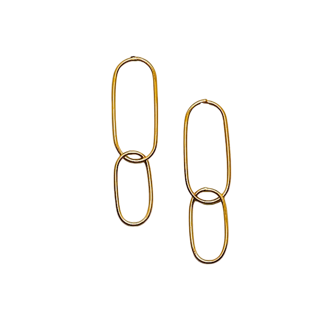 SE848 18K Gold Plated Earrings