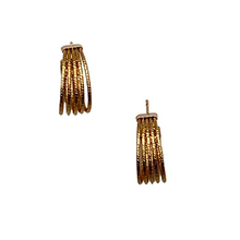 Load image into Gallery viewer, SE849 18K Gold Plated Hoop