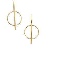 Load image into Gallery viewer, SE890 18K Gold Plated Earring