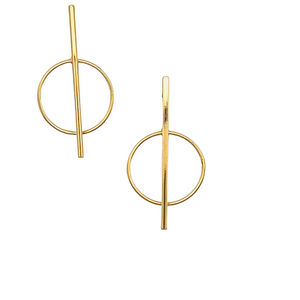 SE890 18K Gold Plated Earring