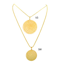 Load image into Gallery viewer, SN236LG Gold Chain with Spanish Prayer Inscribed (lg)