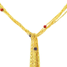 Load image into Gallery viewer, SN249MT 18k Gold Plated Necklace with Mixed Semiprecious Stones