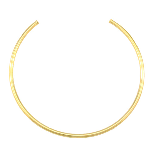 SN382A Gold Plated Polished Choker