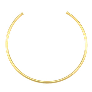 SN382A Gold Plated Polished Choker
