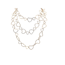 Load image into Gallery viewer, SN393 18k Gold Plated &quot;Heart&quot; chain