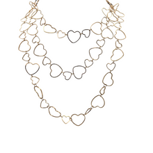 Load image into Gallery viewer, SN393 18k Gold Plated &quot;Heart&quot; chain