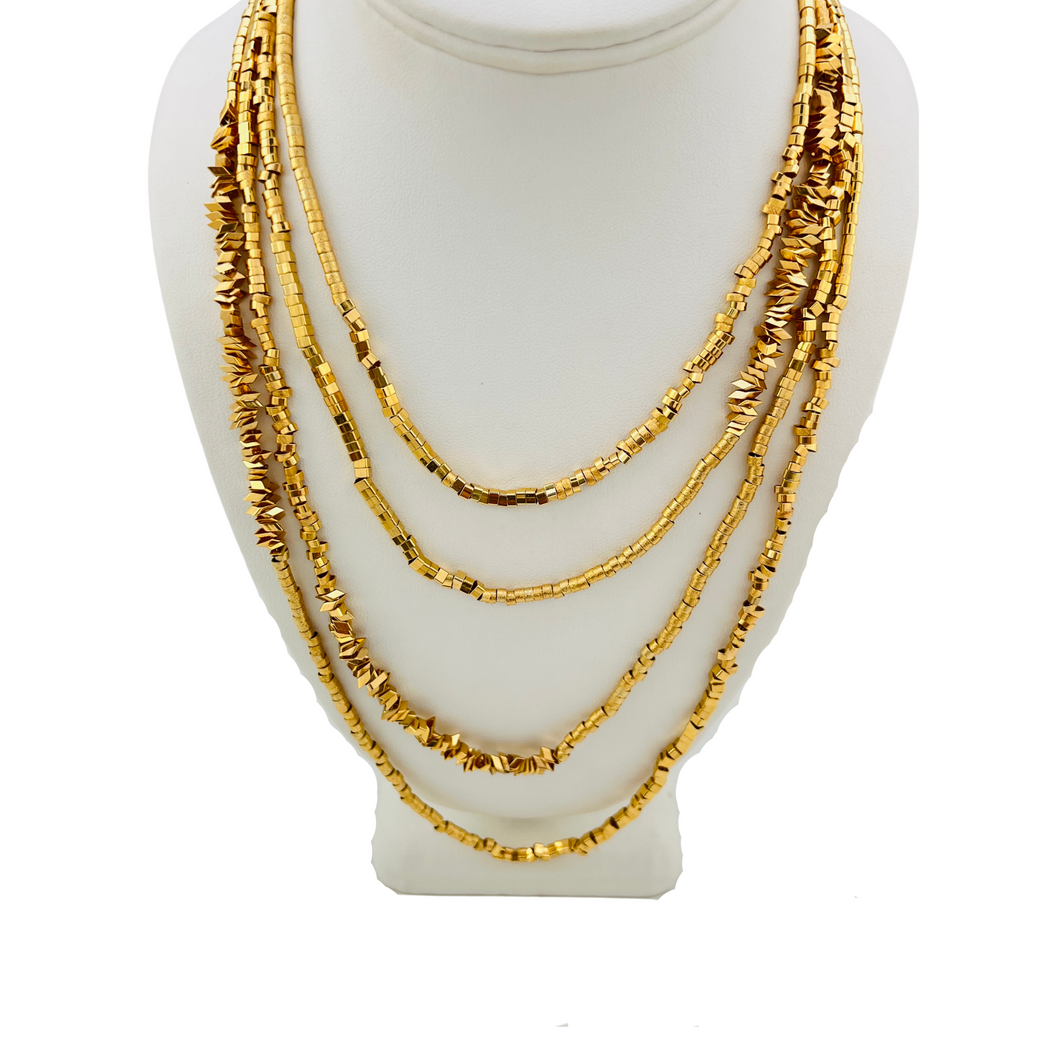 SN398 18K Gold Plated Necklace