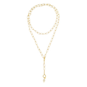 SN403 18K Gold Plated Necklace