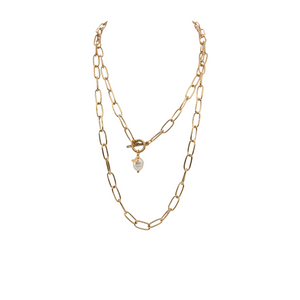 SN403 18K Gold Plated Necklace