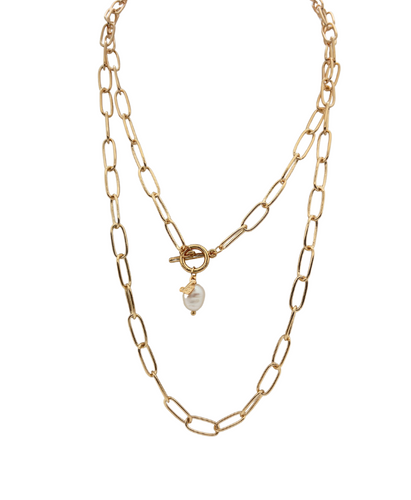SN403 18K Gold Plated Necklace