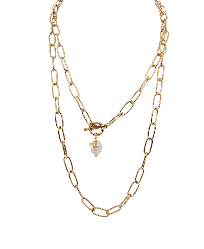 SN403 18K Gold Plated Necklace