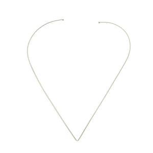 SN409SS Stainless Steel "V" choker