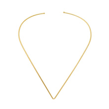 Load image into Gallery viewer, SN409 18K Gold Plated &quot;V&quot; choker