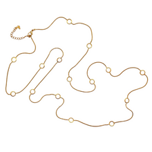 Load image into Gallery viewer, SN412B &quot;Circles&quot; 18K Gold Plated Necklace