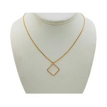 Load image into Gallery viewer, SN413C 18K Gold Plated &quot;Square&quot; Necklace