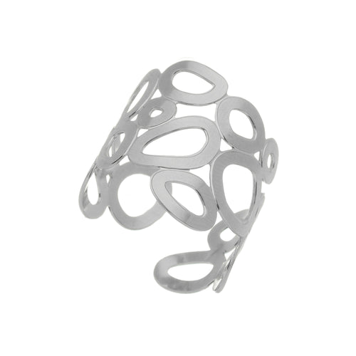 SR020R Cobalt plated Bubble Ring