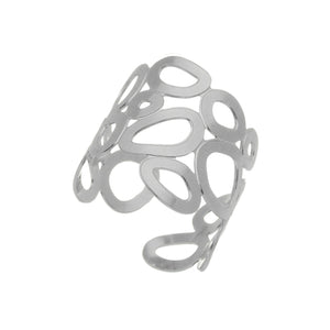 SR020R Cobalt plated Bubble Ring