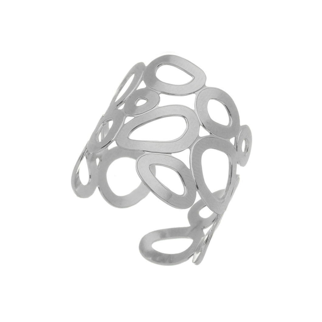 SR020R Cobalt plated Bubble Ring