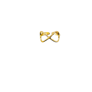 SR111 "Infinity" design 18K Gold Plated Ring