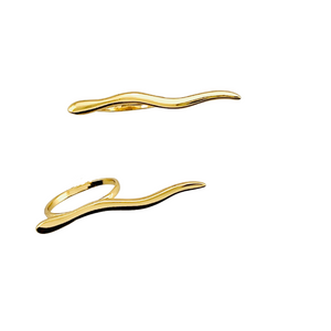 SR113 "Snake" shape 18K Gold Plated Ring