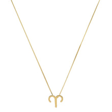 Load image into Gallery viewer, SN400 C &quot;Aries Zodiac &quot; 18K Gold Plated Necklace