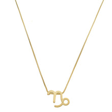 Load image into Gallery viewer, SN400 L &quot;Capricorn Zodiac &quot; 18K Gold Plated Necklace