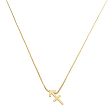 Load image into Gallery viewer, SN400 K &quot;Sagittarius Zodiac &quot; 18K Gold Plated Necklace
