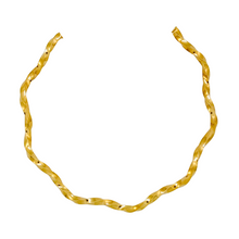 Load image into Gallery viewer, SN420 18K Gold Plated Twist Choker