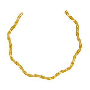 SN420 18K Gold Plated Twist Choker